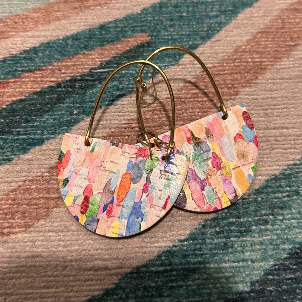 Colorful Abstract Earrings